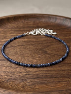 The LAPIS LAZULI Crystal Anklet